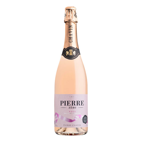 Pierre Zero Rose Sparkling Non-Alcoholic Sparkling Rose Wine